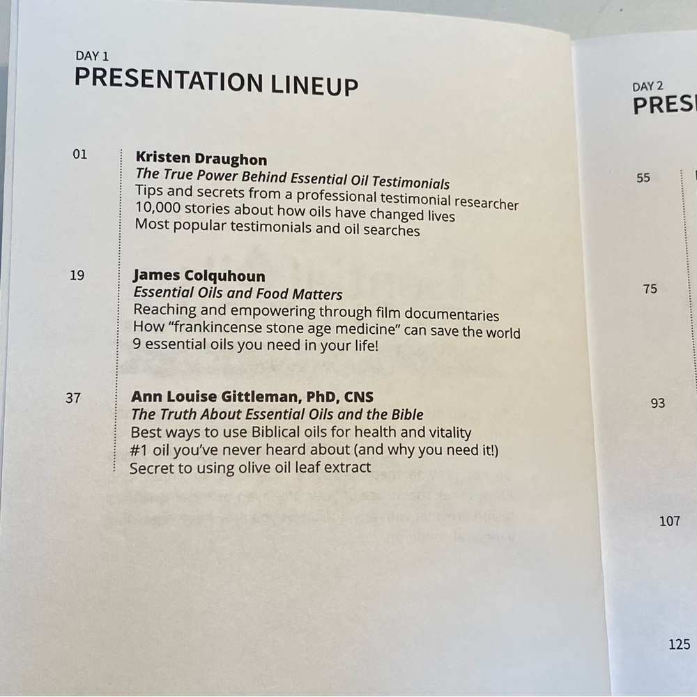 ESSENTIAL OILS REVOLUTION 2 Transcripts from a life-transforming event online - Picture 2 of 14
